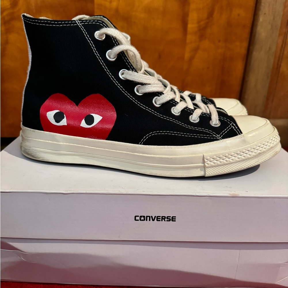 Classic Black & Crème 1970 Converse Sneaker.